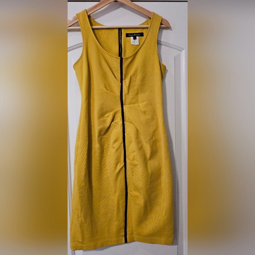 Lida Bafay Yellow Dress